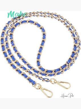 DIY Bag Chain Strap Replacement Crossbody Purse Strap with Buckle